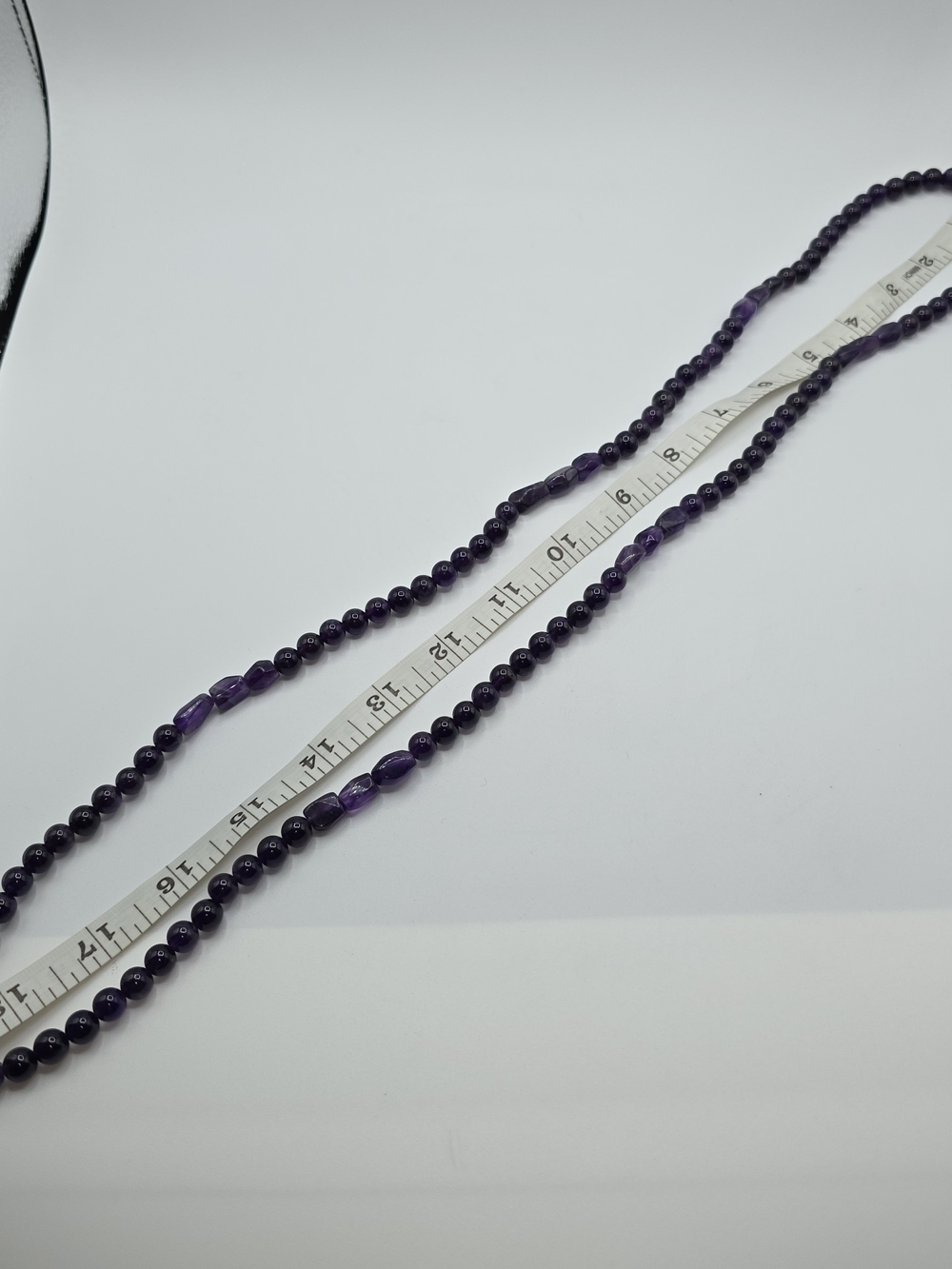 Jay King Amethyst Bead Necklace 38" Long, Mine Finds, Sterling Accent Purple DTR - Picture 7 of 8